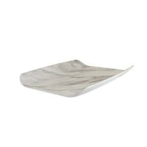 Plateau carrara mélamine 32.5x26.5x4 cm REF : 175-0046