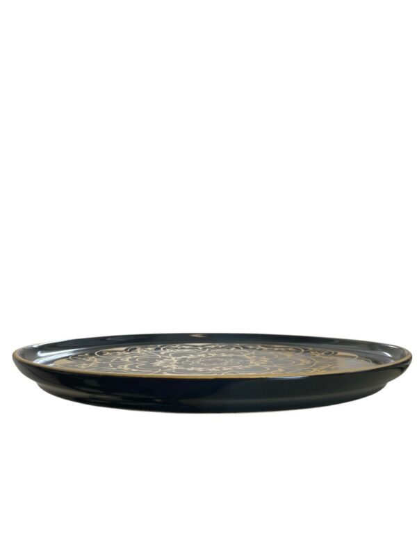 Assiette plate bords haut 26 cm REF : 92406