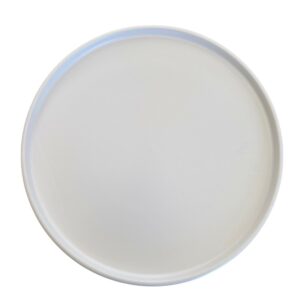 Assiette plate bords haut 28 cm REF : 022PL