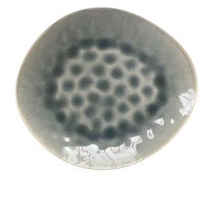 Assiette plate galet réactive Réf: P00760