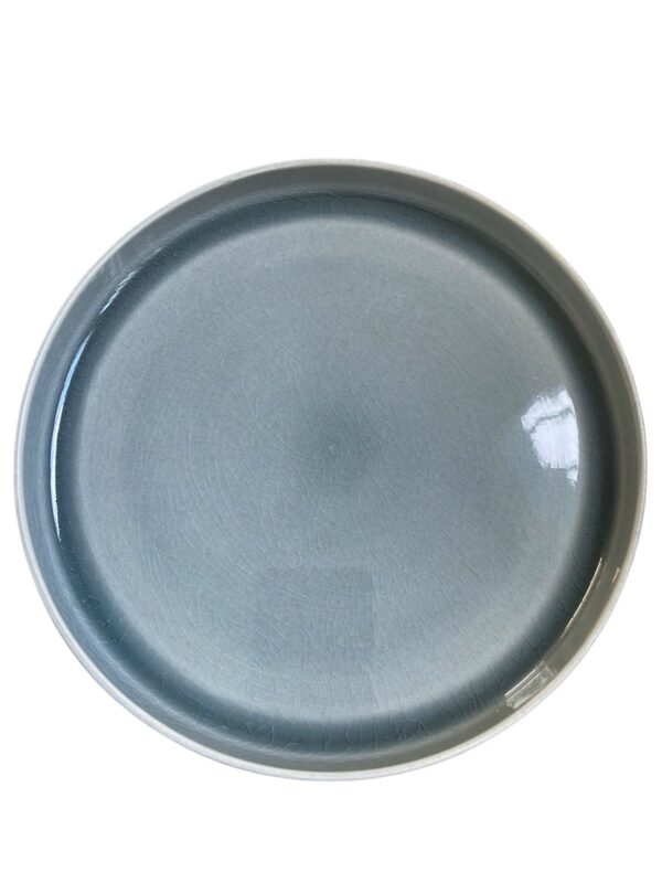Assiette plate réactive bord haut 26 cm REF: P01185