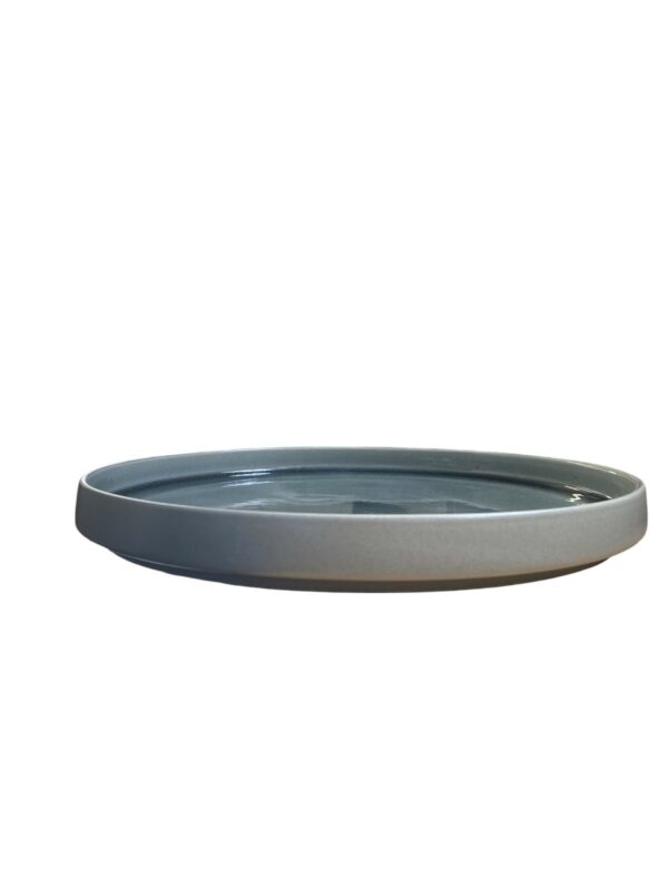 Assiette plate réactive bord haut 26 cm REF: P01185