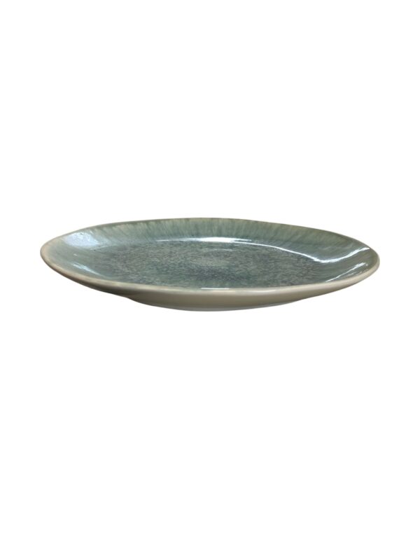 Assiette Plate émail réactif 27,5 cm Réf : P00117