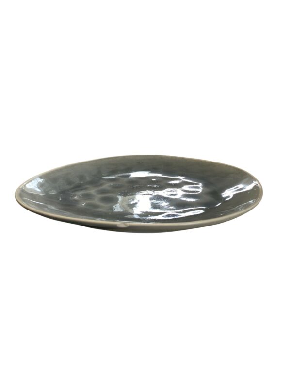 Assiette plate galet réactive Réf: P00760