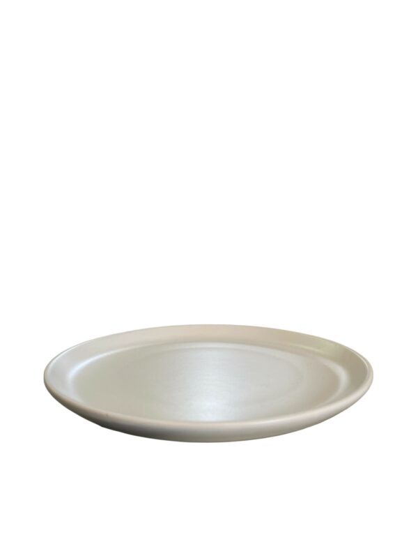 Assiette dessert beige/rose pale 20 cm REF : 32599
