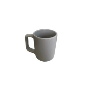 Tasse à café en grès grise 10 cl réactif REF : 70600