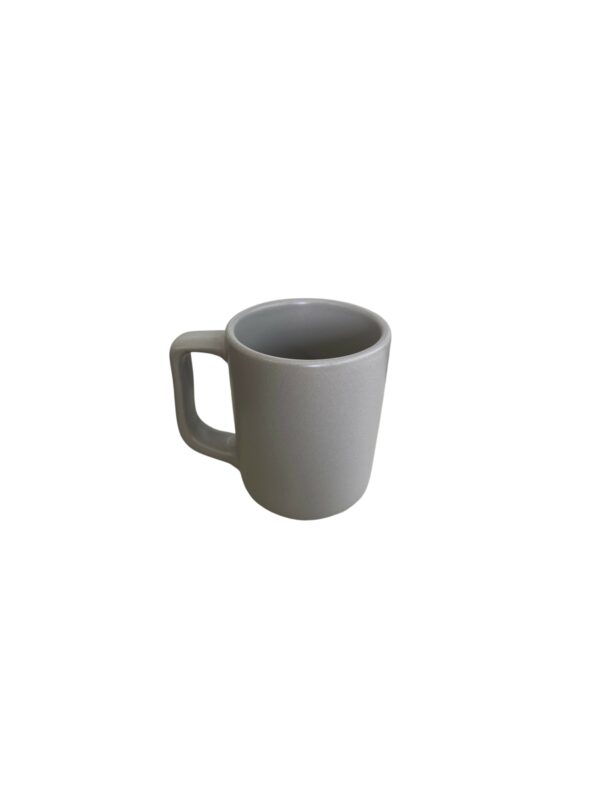 Tasse à café en grès grise 10 cl réactif REF : 70600