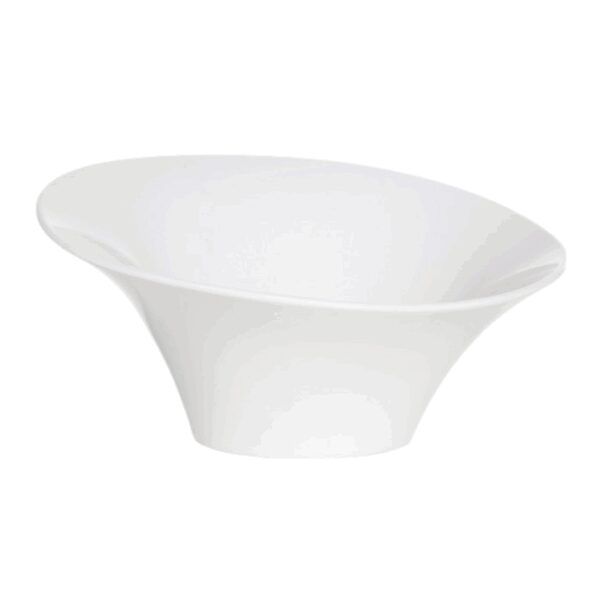 Saladier pan coupé blanc 24 cm REF : 33460