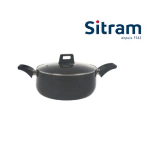 Fait Tout / Couvercle - Saucepin SITRAM 28 cm marron REF : 715403