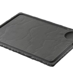Assiette à steak Basalt 33x24cm - REF : 06131