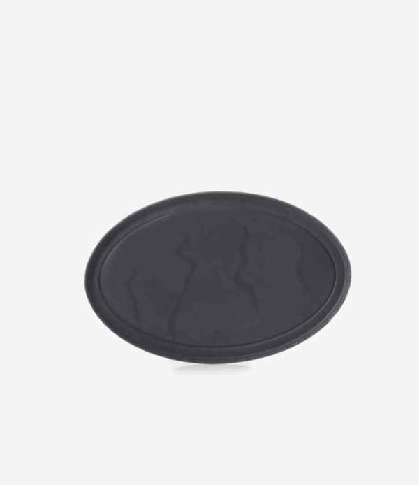 Assiette Ovale 35 CM Basalt - Céramique noir REF : 649517R