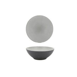 Assiette coupe creuse grise 27 cm REF : 649558R