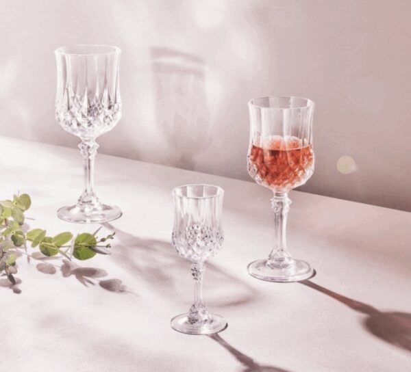 Verres à pied LongChamp Cristal d'Arques 17cl REF : L7552