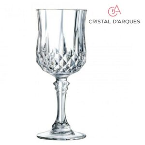 Verres à pied LongChamp Cristal d'Arques 17cl REF : L7552