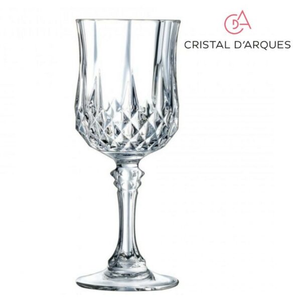 Verres à pied LongChamp Cristal d'Arques 17cl REF : L7552